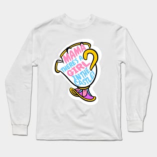 Chip- Beauty and the Beast Long Sleeve T-Shirt